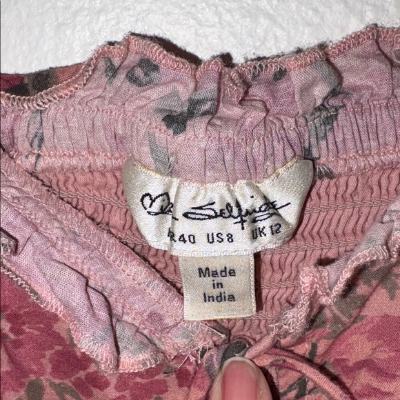 Miss Selfridge Pink Floral Long Sleeve Dress - Picture 9 of 13